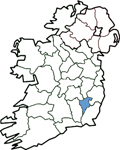 Map of Carlow