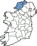 Map of Donegal