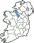 Map of Leitrim