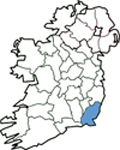 Map of Wexford