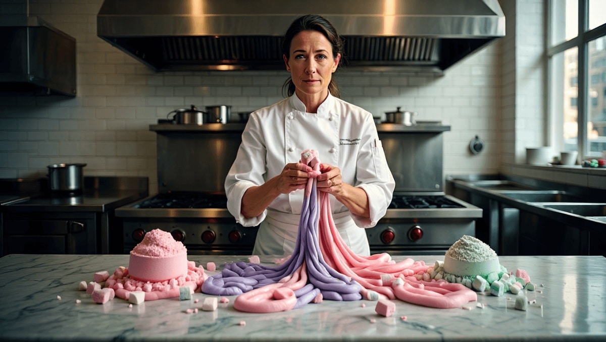 Irish fashion designer Arlene Hopkins is making marshmallows glamorous