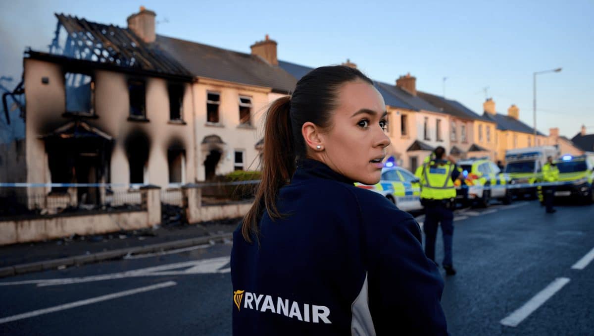Ryanair slam ‘morons’ after arson attack on staff homes
