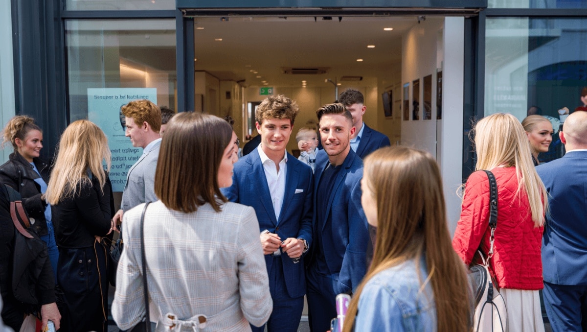 PICS: Beauty fans turn out for first look at Kerry Hanaphy's new clinic
