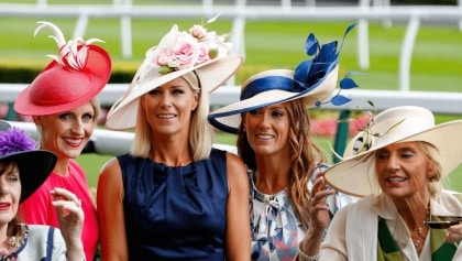 The Irish invade Ascot - Well-known faces spotted enjoying a day at the races
