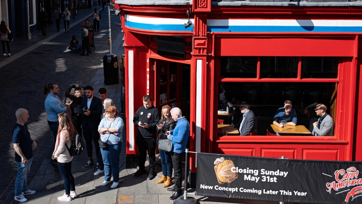 Landmark Grafton Street restaurant closing down this weekend