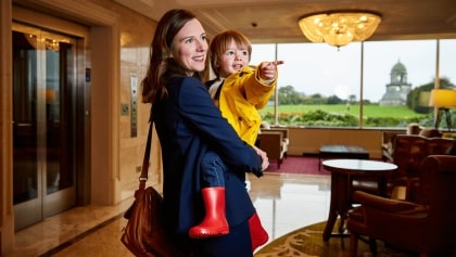 Can a hotel stay with a toddler ever be relaxing?