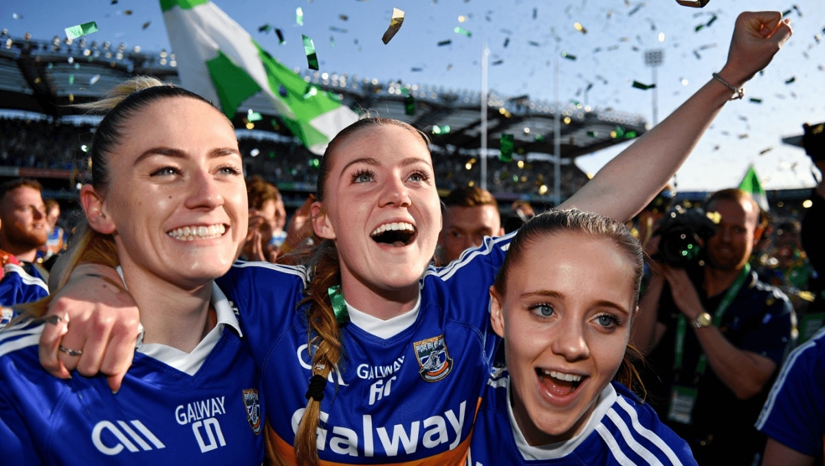Triple delight for Galway girls as Divilly sisters celebrate Ladies All Ireland win