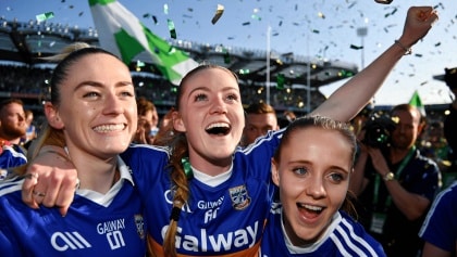 Triple delight for Galway girls as Divilly sisters celebrate Ladies All Ireland win