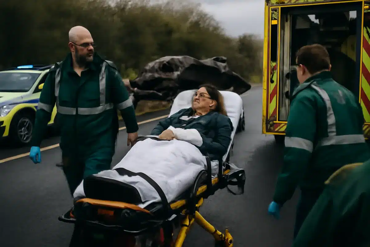 Casualties and hospital transfers — The collision resulted in multiple fatalities, Gardaí confirmed. Several occupants of the second vehicle were taken to hospital. The female driver and the front passenger, both in their 30s, were transferred to Tallaght University Hospital and