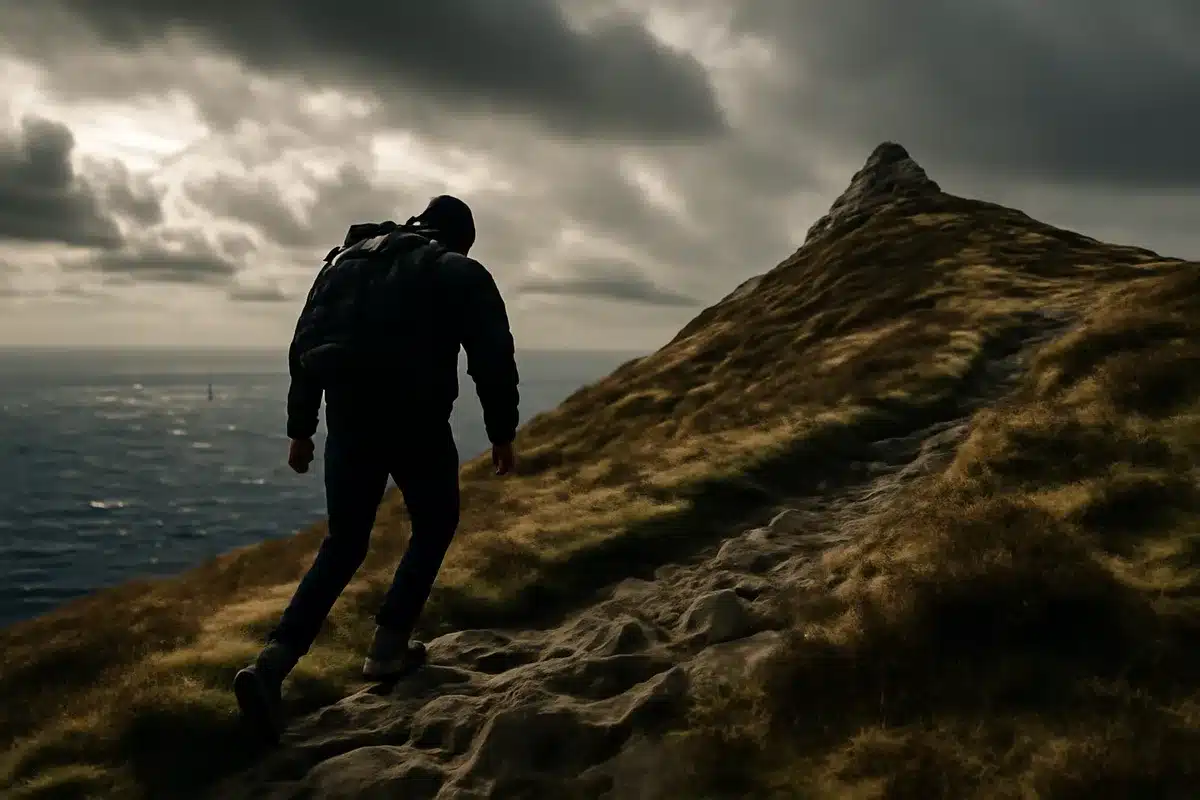 On Cave Hill: sweeping Belfast panoramas and occasional views of Scotland