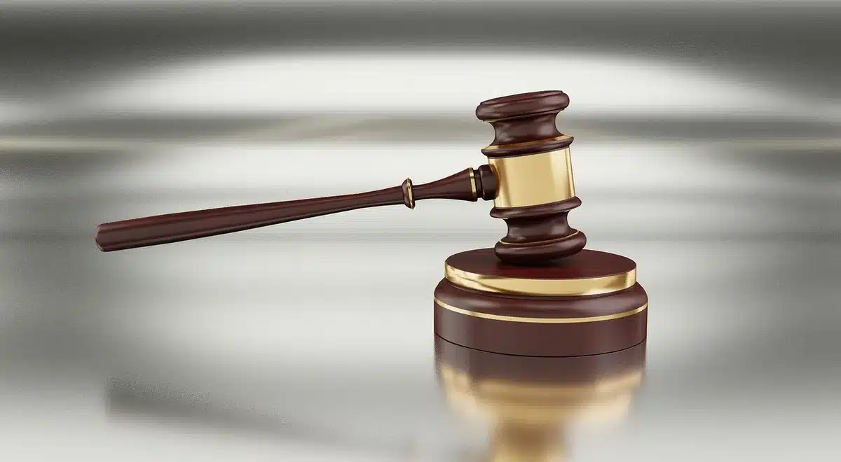 Gavel and legal documents representing courts applying the Children Act
