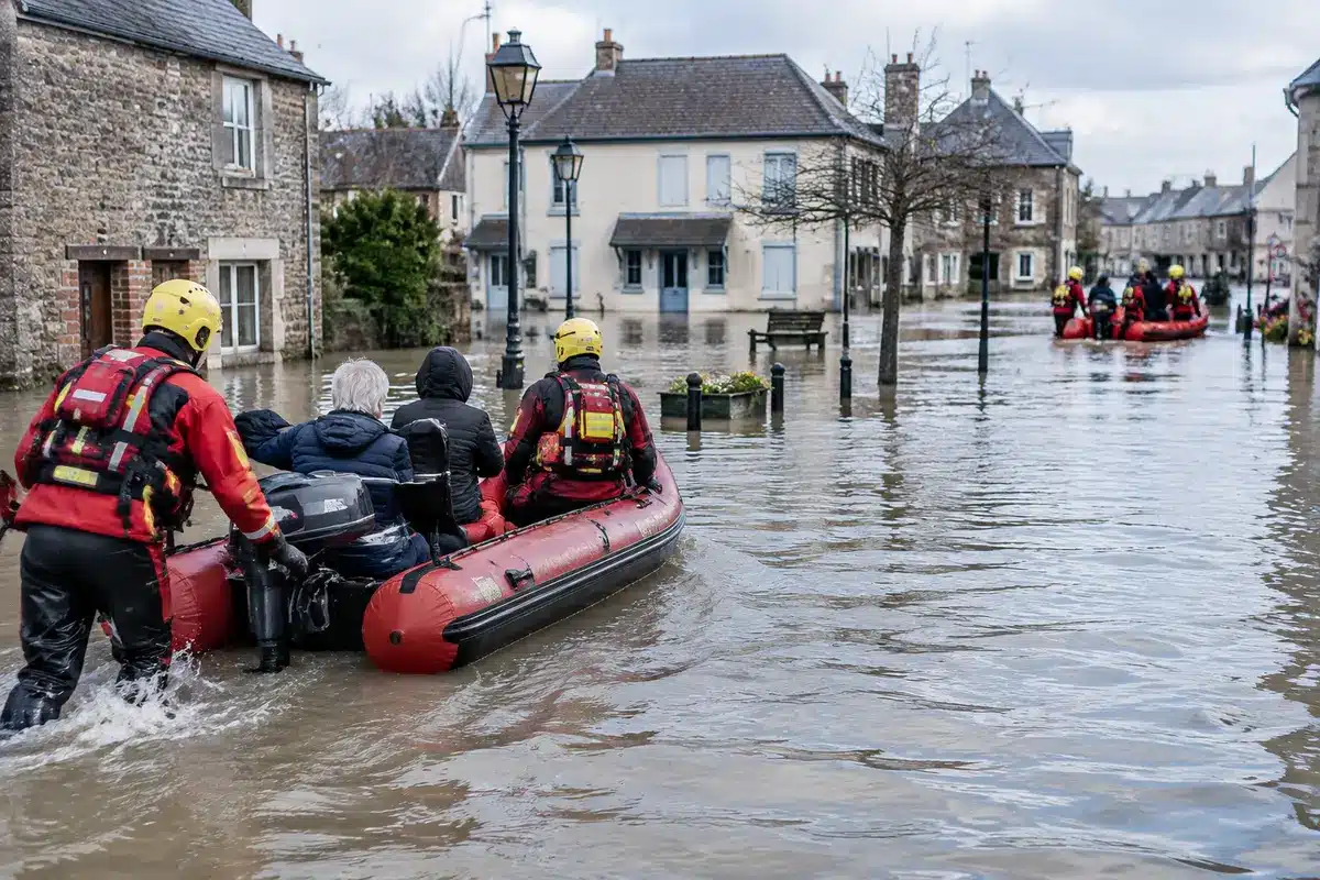 Woman discovered dead during rescue efforts as popular holiday spot hit by severe flash floods
